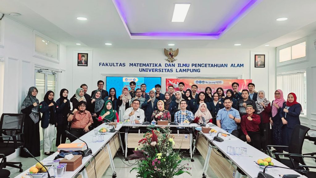 Pelepasan Mahasiswa FMIPA Universitas Lampung Peserta Students Mobility ke Universiti Malaya Tahun 2024