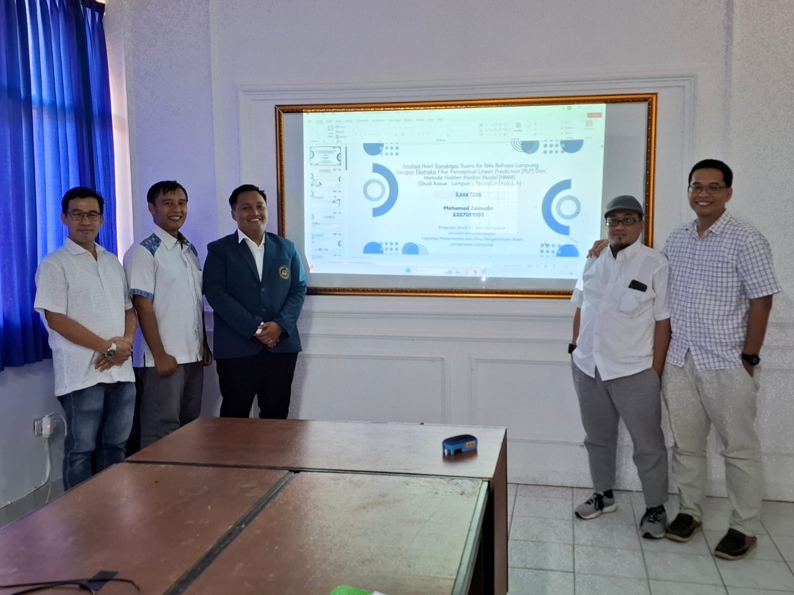 Mahasiswa Program Studi Magister (S2) Ilmu Komputer Universitas Lampung